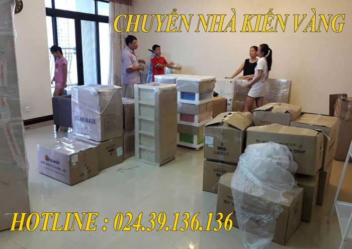 Dịch vụ chuyển văn phòng tại Thanh Trì uy tín - Kiến Vàng