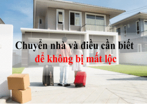 chuyển nhà và những điều cần biết