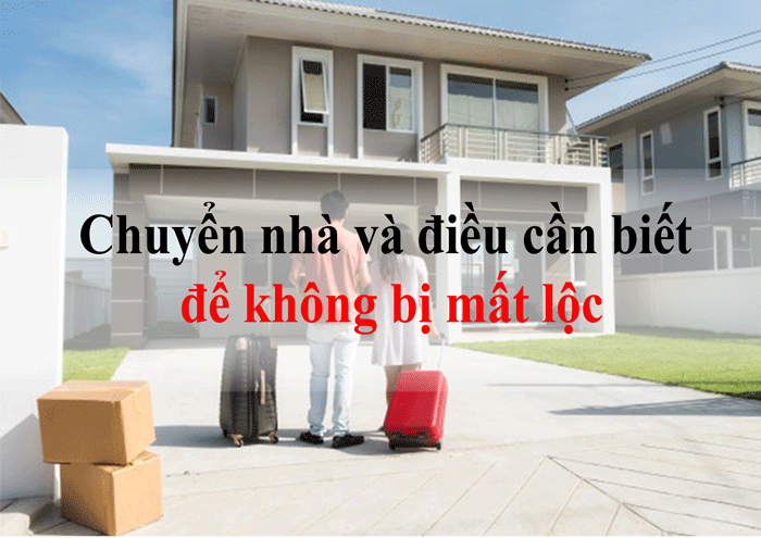 chuyển nhà và những điều cần biết
