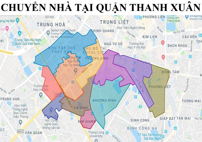 Dịch vụ chuyển nhà tại Quận Thanh xuân Dịch vụ chuyển nhà tại Quận Thanh xuân