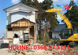 Dịch vụ phá dỡ nhà trọn gói