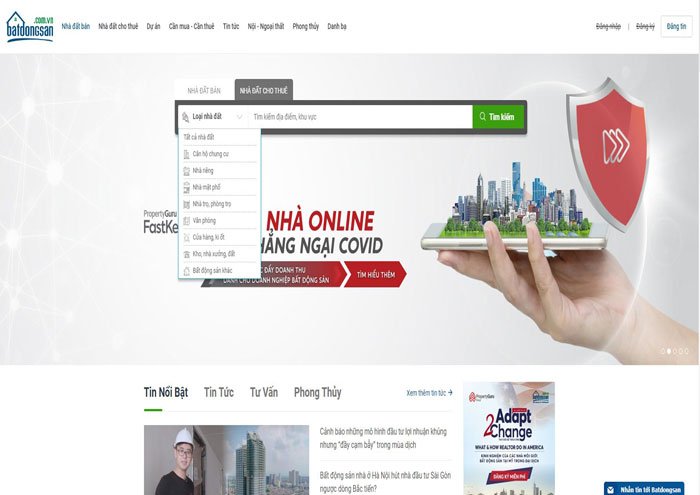 Nơi cho thuê phòng trọ Batdongsan.com.vn Nơi cho thuê phòng trọ Batdongsan.com.vn