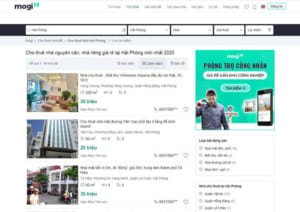 Nơi thuê phòng trọ tại Hải Phòng Mogi.vn