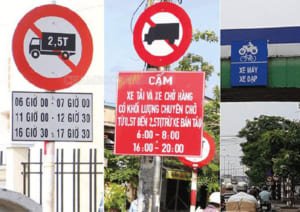 Quy định giờ cấm của xe tải tại nội thành Hà Nội