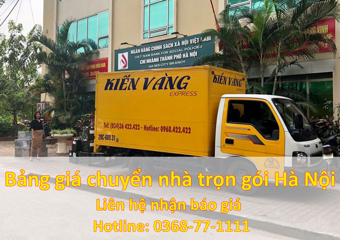 Dịch vụ chuyển nhà trọn gói tại Hà Nội